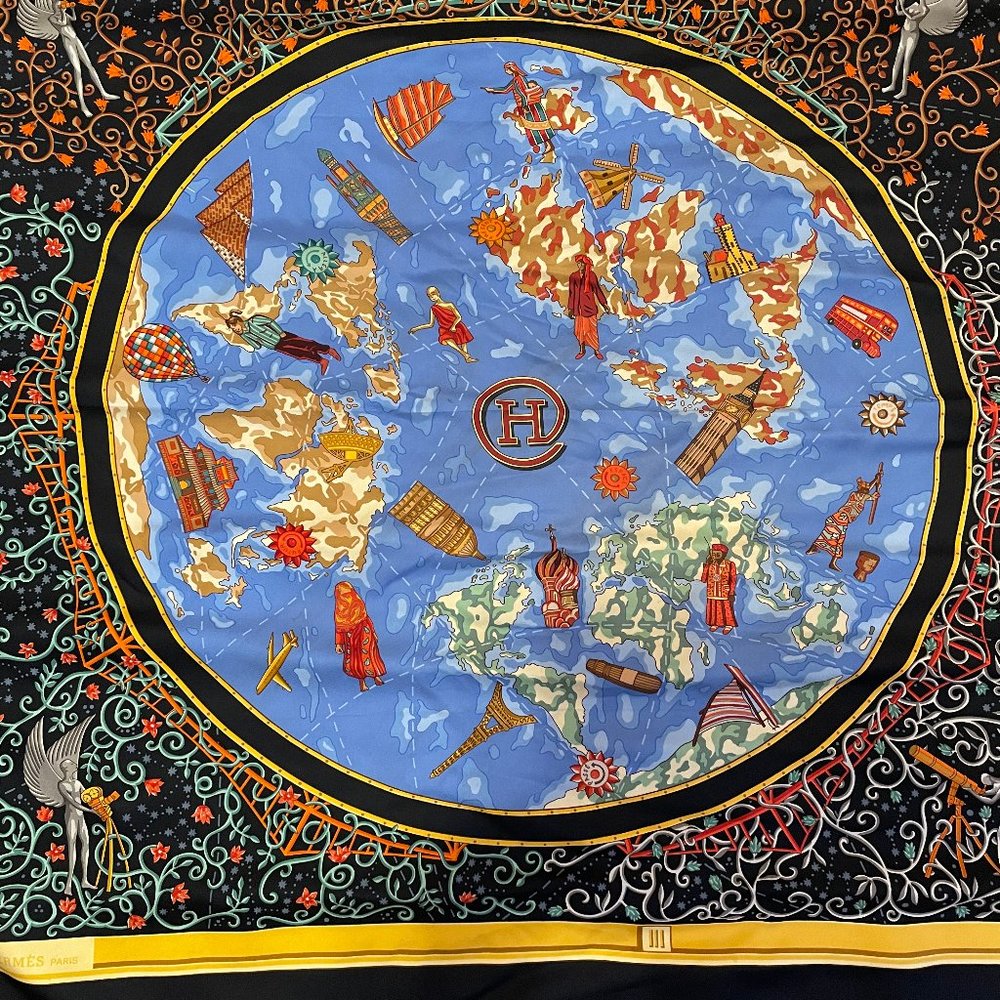 Hermes 36x36 Silk Scarf